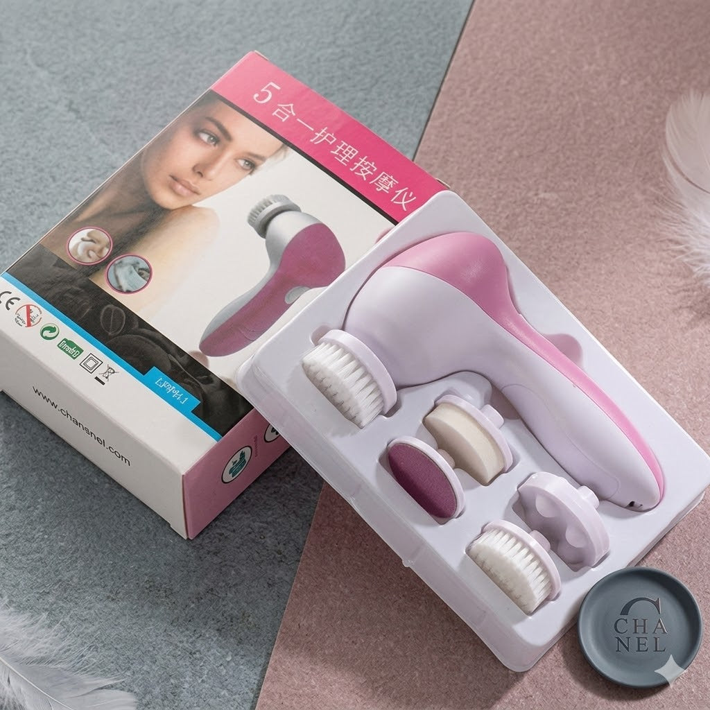 Masajeador Facial 5 en 1 — Spa Profesional en Casa