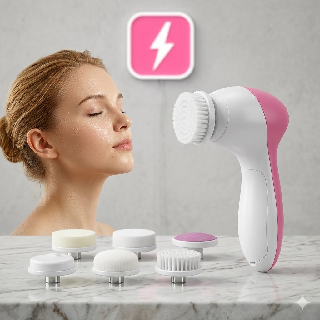 Masajeador Facial 5 en 1 — Spa Profesional en Casa